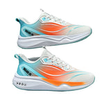 Men's Plus Size Running Shoes - Lightweight Knitted Mesh, Shock-Absorbing Soles for Comfort - Allen-Fitness