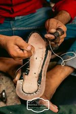 Men's Polo Riding Boots - Handcrafted Full-Grain Leather with YKK Zipper and Buffalo Sole - Allen-Fitness