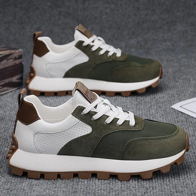 Men's Spring Sneakers - Casual Fashion Shoes for Daily Wear, Lightweight & Stylish Comfort - Allen-Fitness