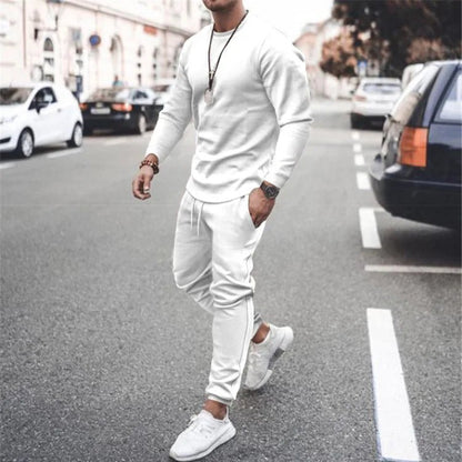 Men's Tracksuit Jogger Set - 2 Piece Set with Customization Options for Gym, Running & Leisure - Allen - Fitness