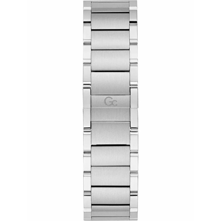 Men's Watch GC Watches Z26004G2MF - 42mm Grey Stainless Steel Quartz Wristwatch with Black Face - Allen-Fitness