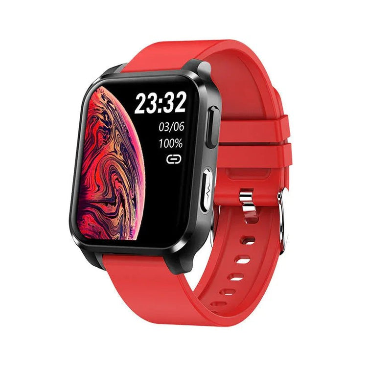 Multifunctional Health Smartwatch with ECG, Heart Rate, Blood Pressure, and Temperature Monitoring - Allen-Fitness