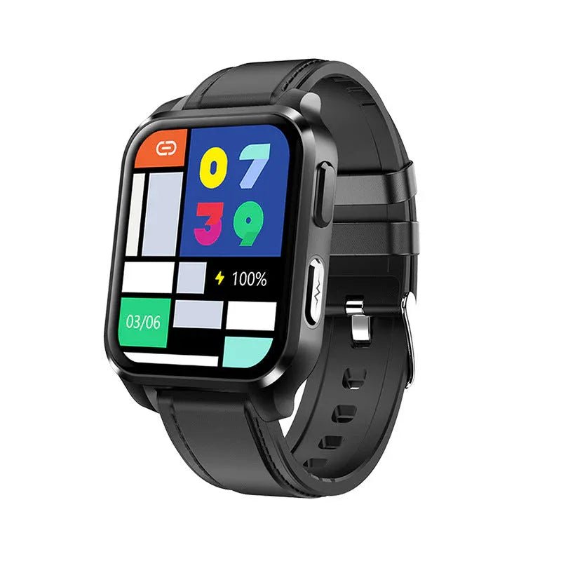 Multifunctional Health Smartwatch with ECG, Heart Rate, Blood Pressure, and Temperature Monitoring - Allen-Fitness