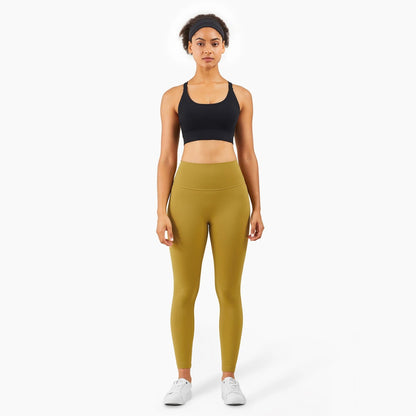 Women Yoga Pants Set with Hollow Adjustable Buckle and Super Soft Fabric.