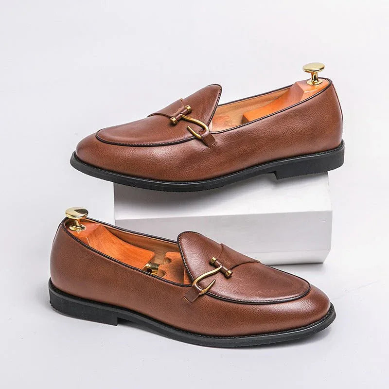 Men's Casual Slip-On Shoes With Wear-Resistant Sole, Stylish Design, Available In Sizes 38-47 - Allen-Fitness
