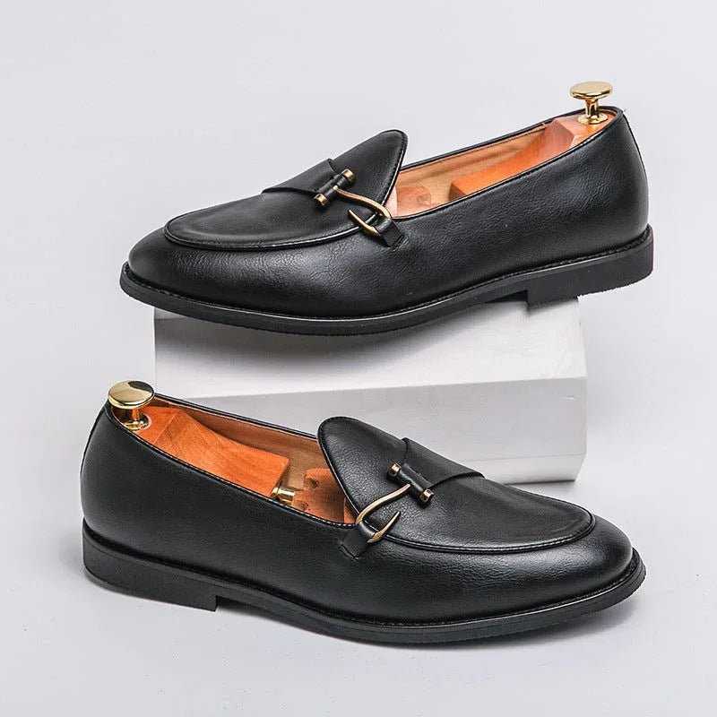 Men's Casual Slip-On Shoes With Wear-Resistant Sole, Stylish Design, Available In Sizes 38-47 - Allen-Fitness