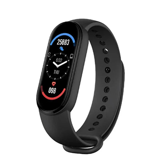 NNEOBA Smart Fitness Bracelet Watch Black - Heart Rate, Blood Pressure Monitoring &amp; Waterproof IP67 - Allen-Fitness