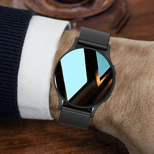NNEOBA Smart Watch Health Monitor Black - 1.32" HD Display, Bluetooth Calling, Multi-Sport Tracking - Allen-Fitness