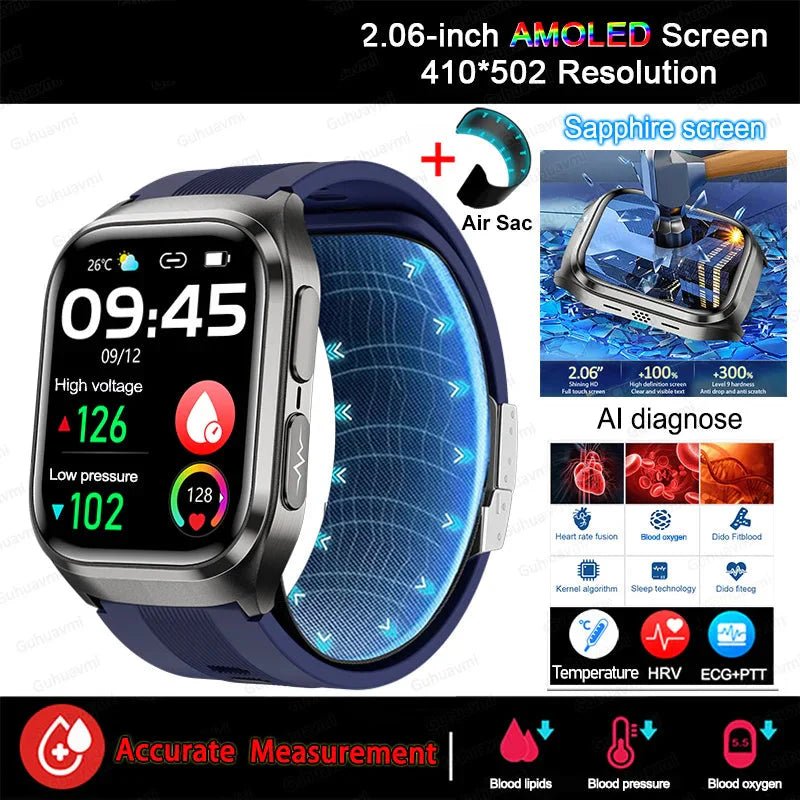 NNEOBA Sports Smart Watch Blue - Allen - Fitness