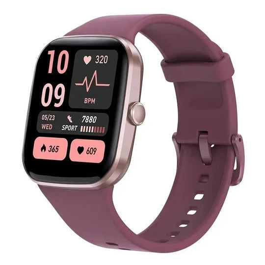 NNEOBA 1.96" Waterproof Fitness Smartwatch with Bluetooth Calling, Health Monitoring &amp; 100+ Sports Modes - Allen-Fitness