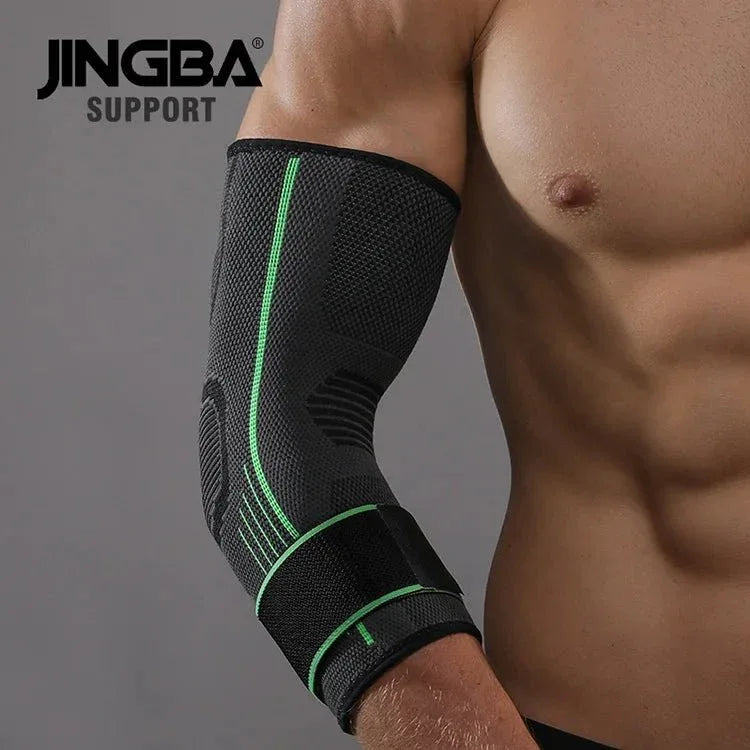 Nylon Compression Arm Sleeves for Elbow Protection - Ideal for Tennis and Basketball - Allen-Fitness