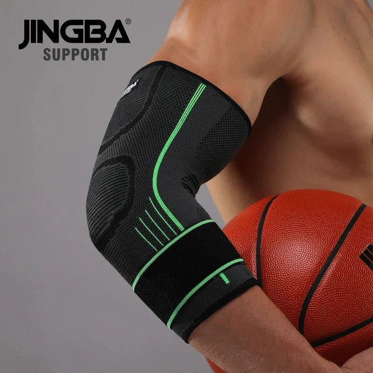 Nylon Compression Arm Sleeves for Elbow Protection - Ideal for Tennis and Basketball - Allen-Fitness