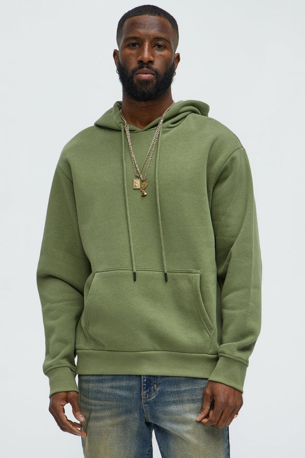 Olive Tyson Hoodie - Stylish Comfort for Everyday Wear - Premium Fitness & Activewear for Men & Women|UK