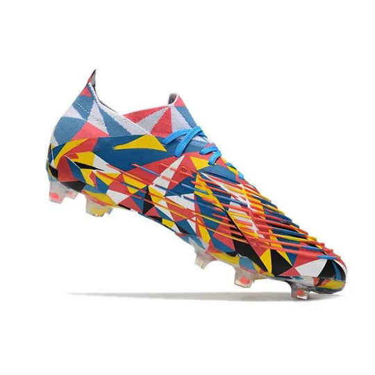 Original 1:1 AD Edge+ FG Football Soccer Shoes White Black Full Knitted High Quality Size 39-45 Men&