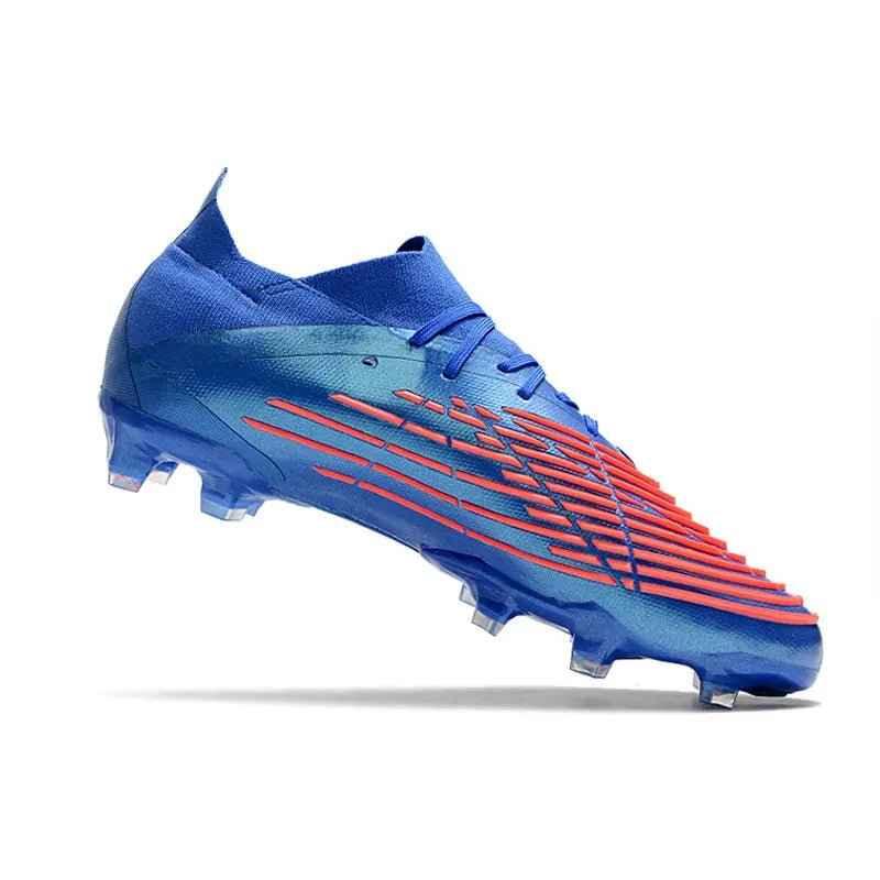 Original 1:1 AD Edge+ FG Football Soccer Shoes White Black Full Knitted High Quality Size 39-45 Men&