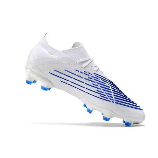 Original 1:1 AD Edge+ FG Football Soccer Shoes White Black Full Knitted High Quality Size 39-45 Men&