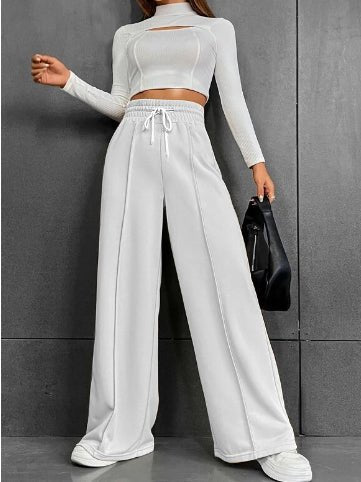 Outdoor Dance Leisure Loose-fitting Wide-leg Trousers - Allen-Fitness
