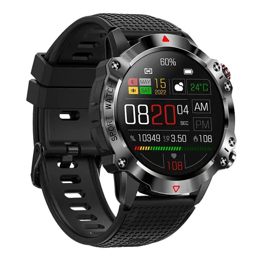 Outdoor Fitness Tracker With Bluetooth Call Notifications, Heart Rate Monitoring &amp; Step Counting - Allen-Fitness