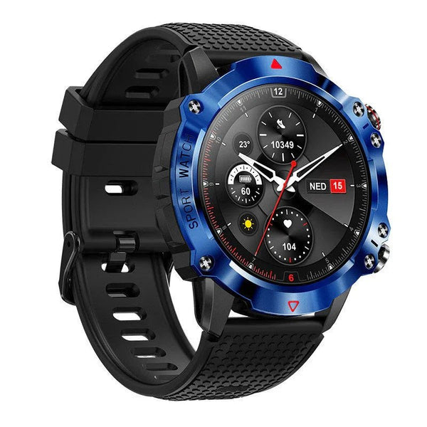 Outdoor Fitness Tracker With Bluetooth Call Notifications, Heart Rate Monitoring & Step Counting
