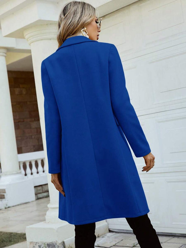 Pariaura Double Breasted Lapel Coat