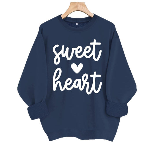 Pattern printed round neck fleece hoodie - Premium Fitness &amp; Activewear for Men &amp; Women|UK