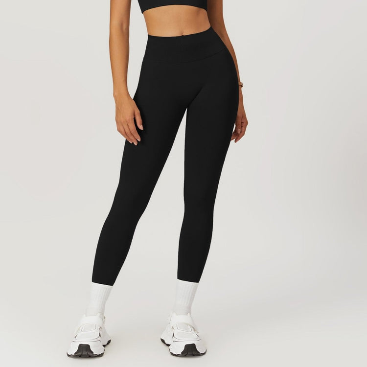 Peach Hip Seamless Tight Yoga Pants for Women's Outerwear Running Exercise Speed Drying Fitness Pants - Premium Fitness & Activewear for Men & Women|UK
