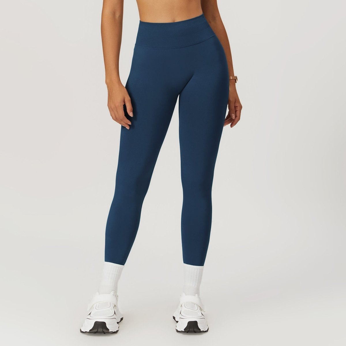 Peach Hip Seamless Tight Yoga Pants for Women's Outerwear Running Exercise Speed Drying Fitness Pants - Premium Fitness & Activewear for Men & Women|UK