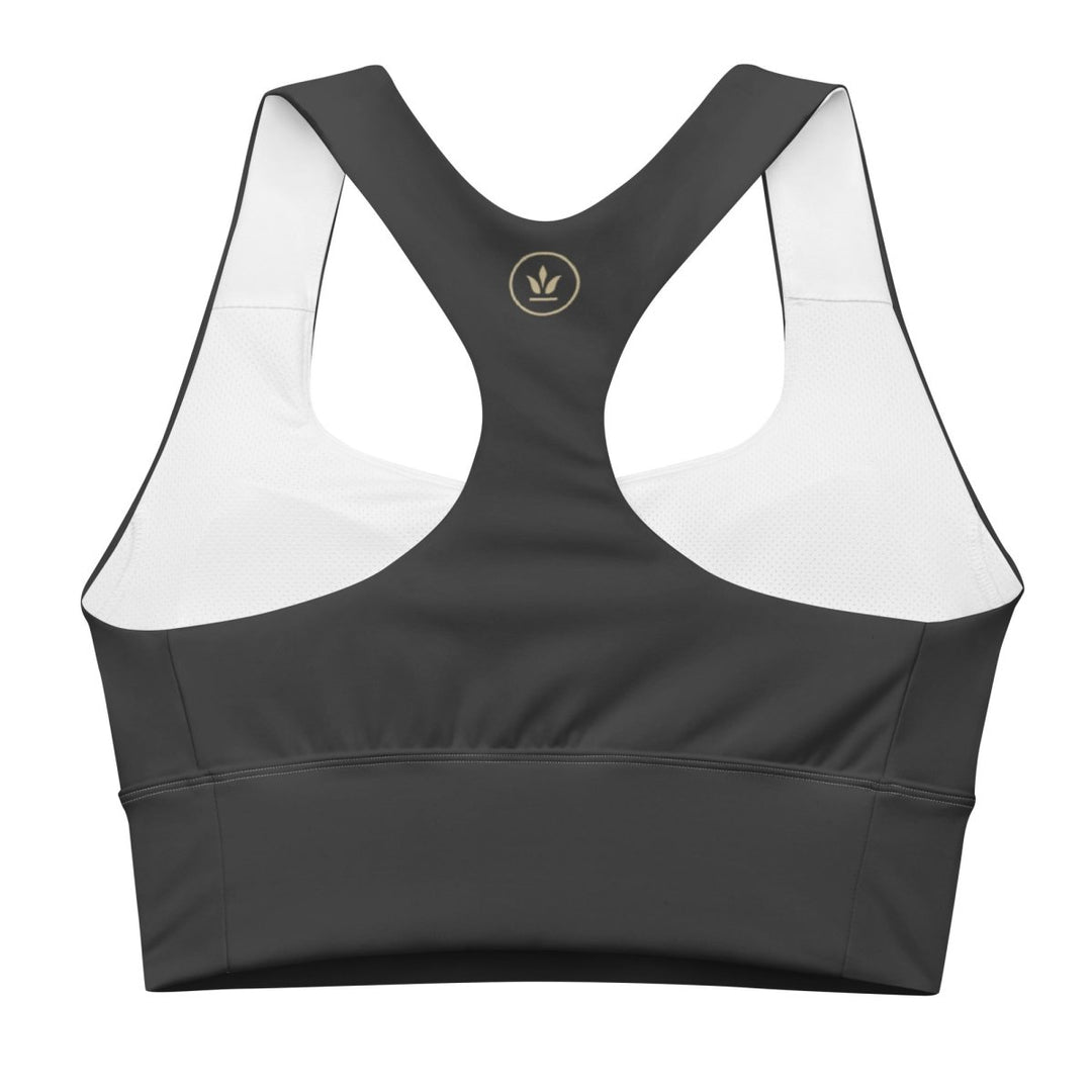 PHIA Graphite Longline Sports Bra - Allen - Fitness