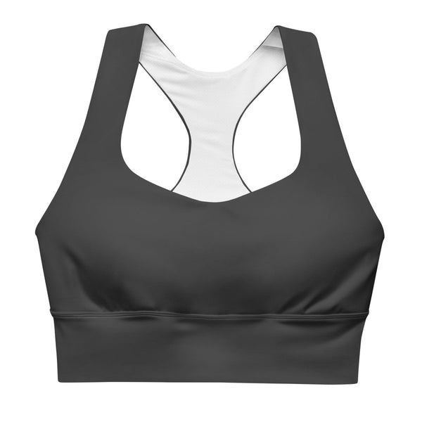 PHIA Graphite Longline Sports Bra - Allen - Fitness