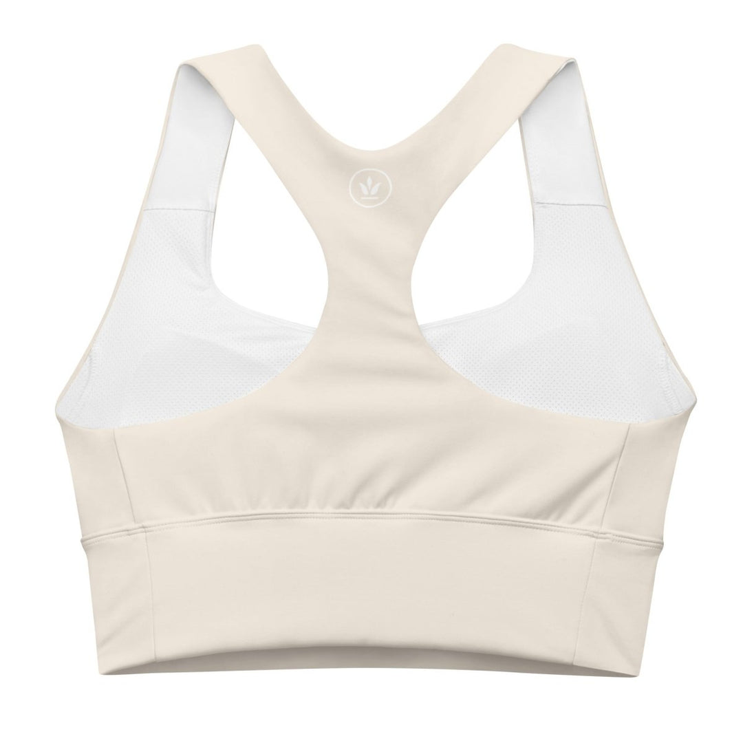 PHIA Ivory Longline Sports Bra - Allen - Fitness
