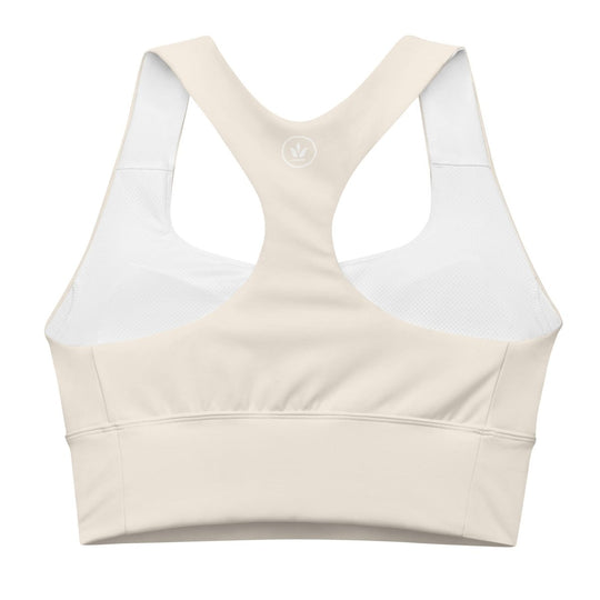 PHIA Ivory Longline Sports Bra - Allen - Fitness