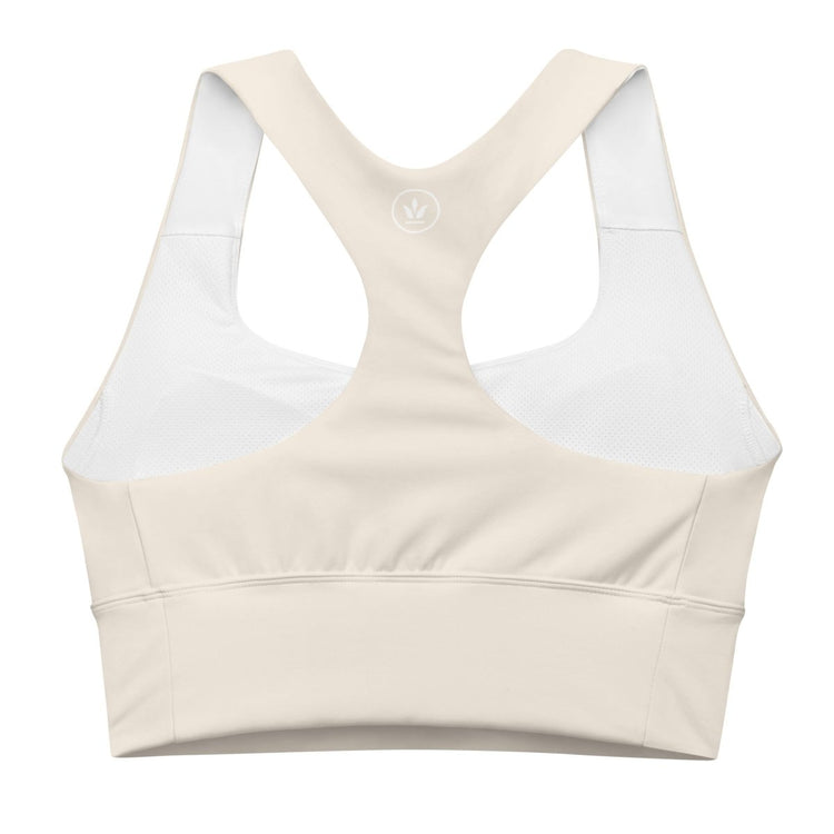PHIA Ivory Longline Sports Bra - Allen - Fitness