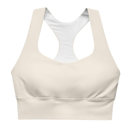 PHIA Ivory Longline Sports Bra - Allen - Fitness