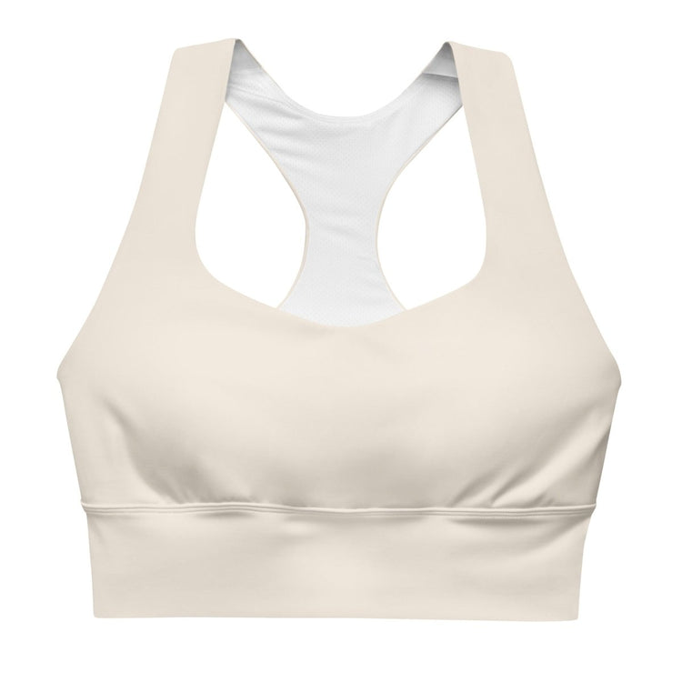 PHIA Ivory Longline Sports Bra - Allen - Fitness