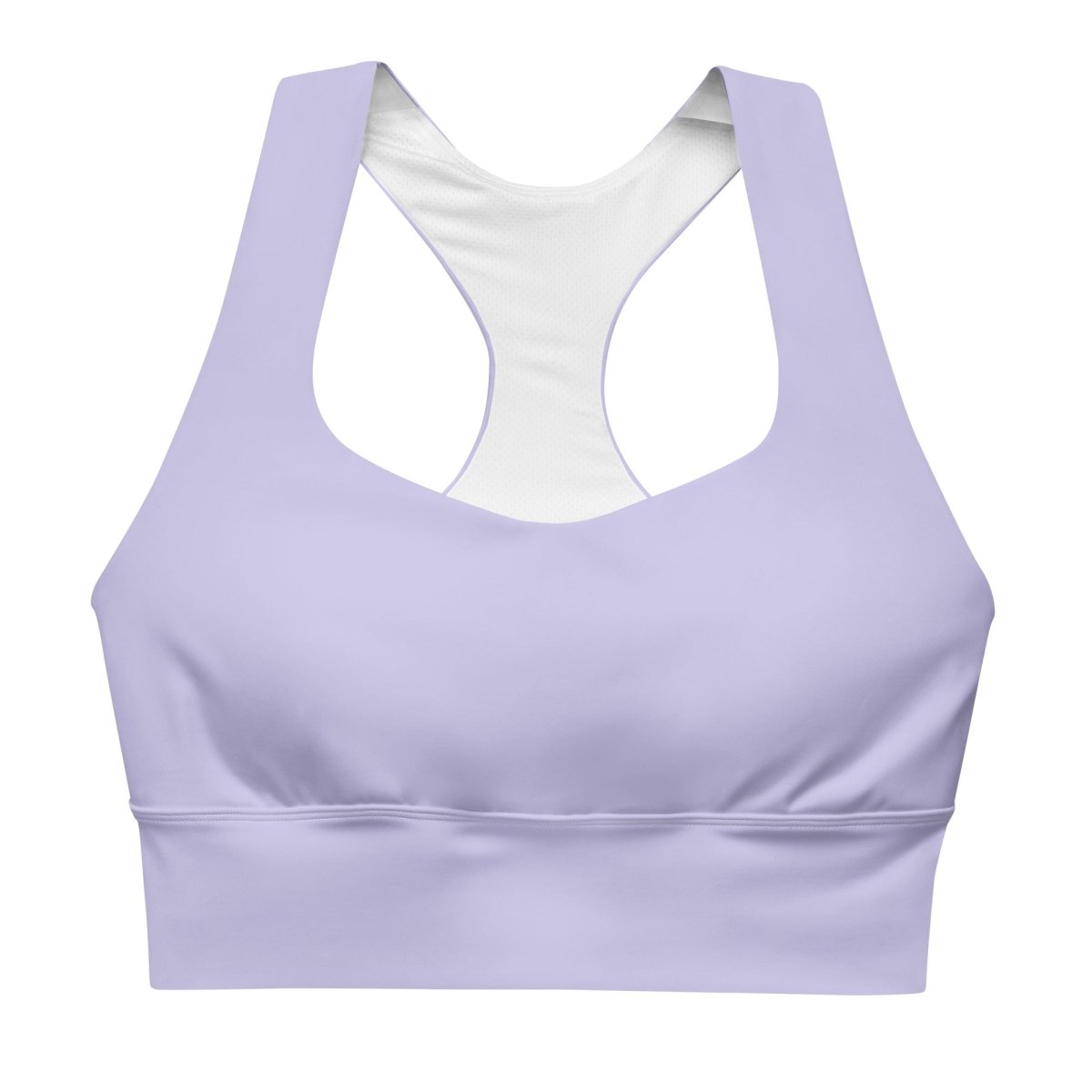 PHIA Lavender Longline Sports Bra - Allen - Fitness