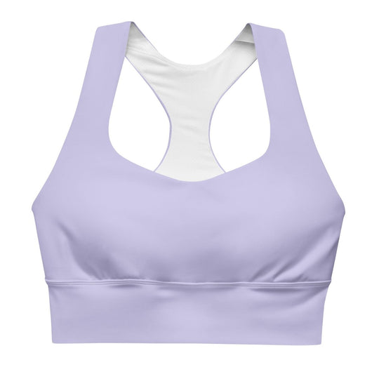 PHIA Lavender Longline Sports Bra - Allen - Fitness