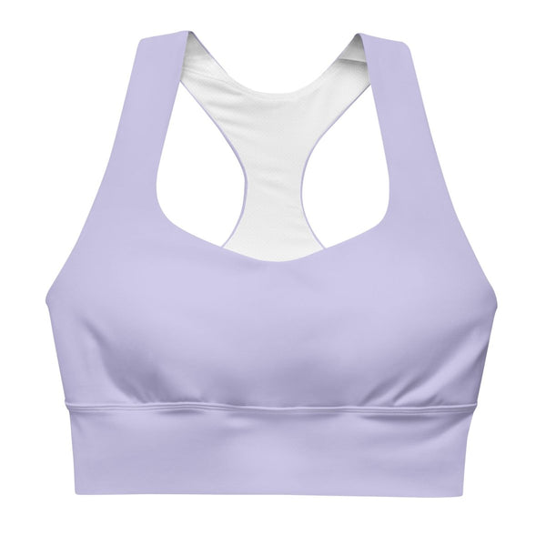 PHIA Lavender Longline Sports Bra - Allen - Fitness