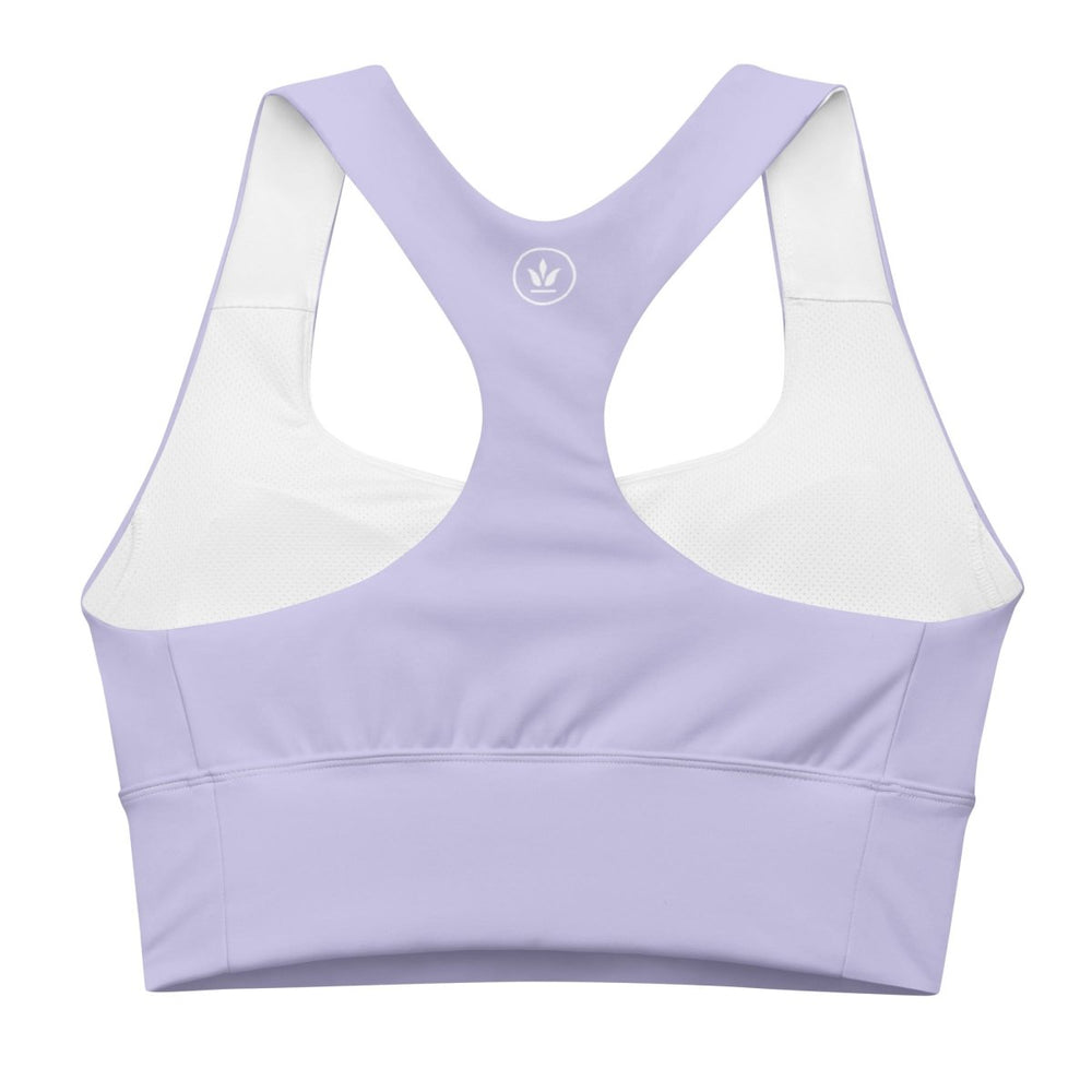 PHIA Lavender Longline Sports Bra - Allen - Fitness