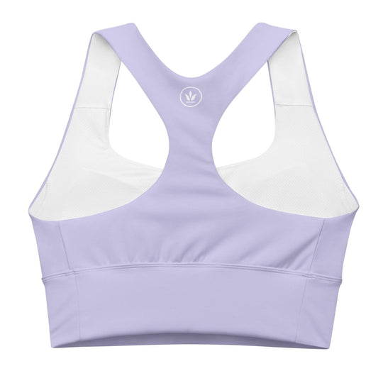 PHIA Lavender Longline Sports Bra - Allen - Fitness