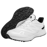 Premium Golf Shoes for Men - Stylish Leather Sneaker with Studs for Cricket and Sports - Allen-Fitness