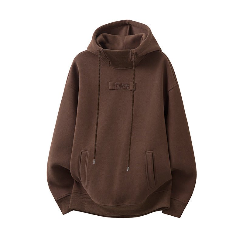Premium Heavyweight Men's Hoodie - Loose Fit Thickened Sweatshirt, Unisex Casual Autumn Winter Outerwear - Premium Fitness & Activewear for Men & Women|UK