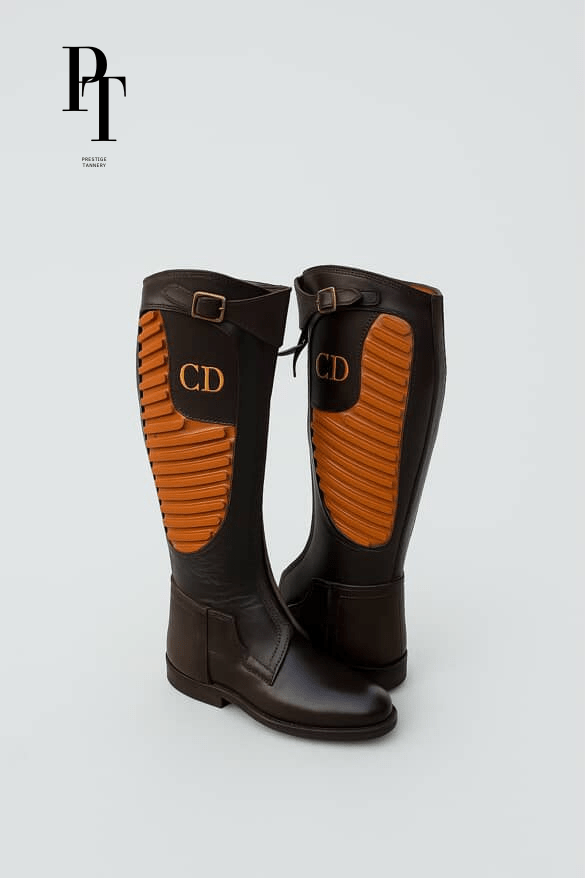 Premium Professional Polo Boots for Men - 100% Cow Leather, Top Quality & Expert Craftsmanship - Allen - Fitness