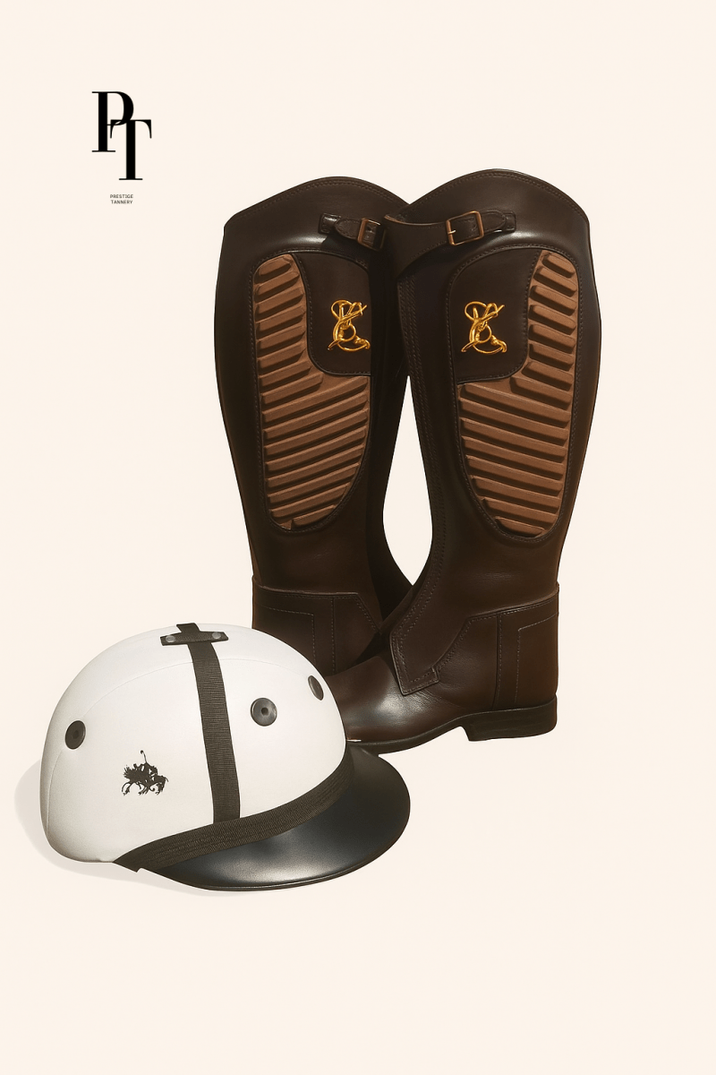 Premium Professional Polo Boots for Men - 100% Cow Leather, Top Quality & Expert Craftsmanship - Allen - Fitness