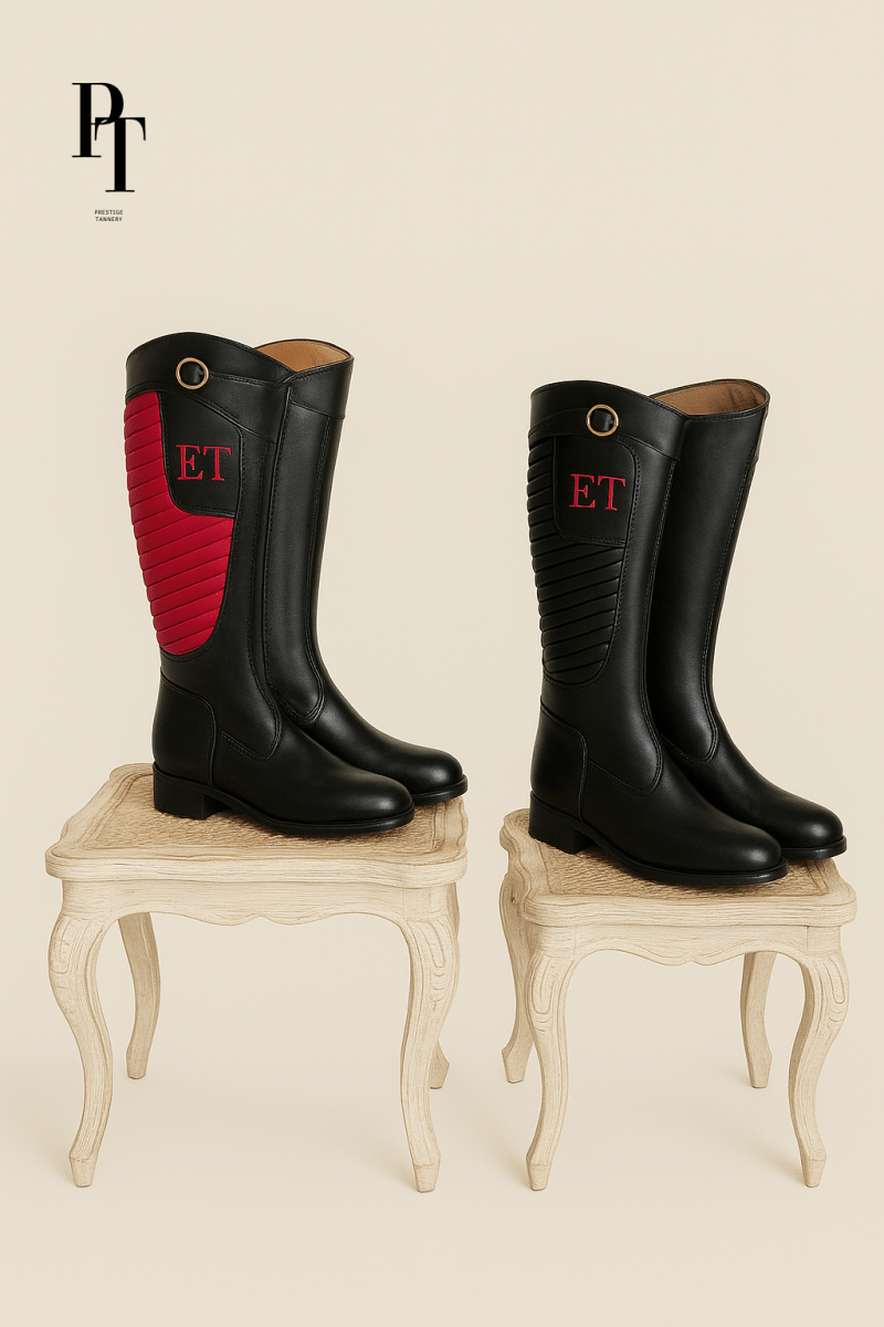 Premium Professional Polo Boots for Men - 100% Cow Leather, Top Quality & Expert Craftsmanship - Allen - Fitness