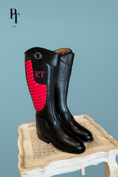 Premium Professional Polo Boots for Men - 100% Cow Leather, Top Quality & Expert Craftsmanship - Allen - Fitness