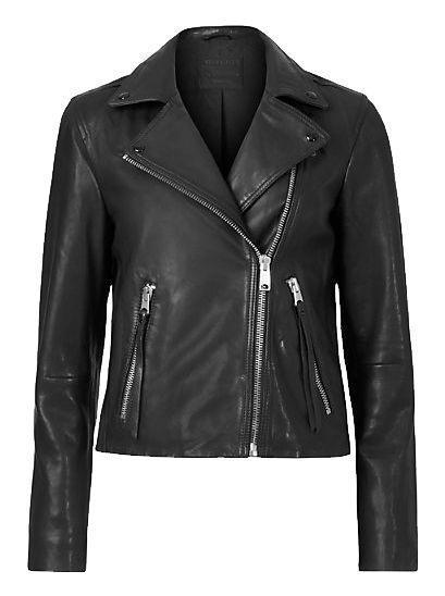 Premium Slim-Fit Leather Jacket for Women - Stylish, Durable, Flattering Design - Allen-Fitness