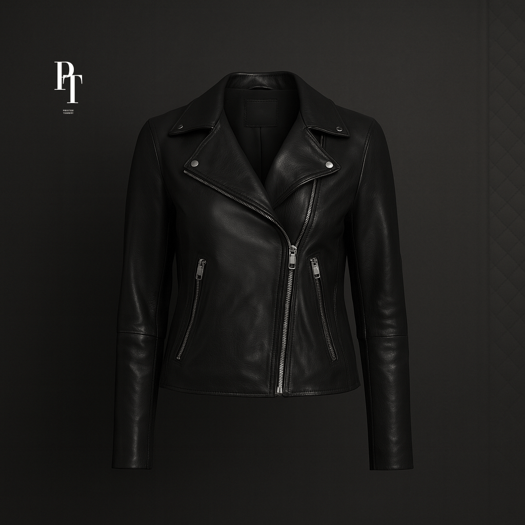 Premium Slim - Fit Leather Jacket for Women - Stylish, Durable, Flattering Design - Allen - Fitness