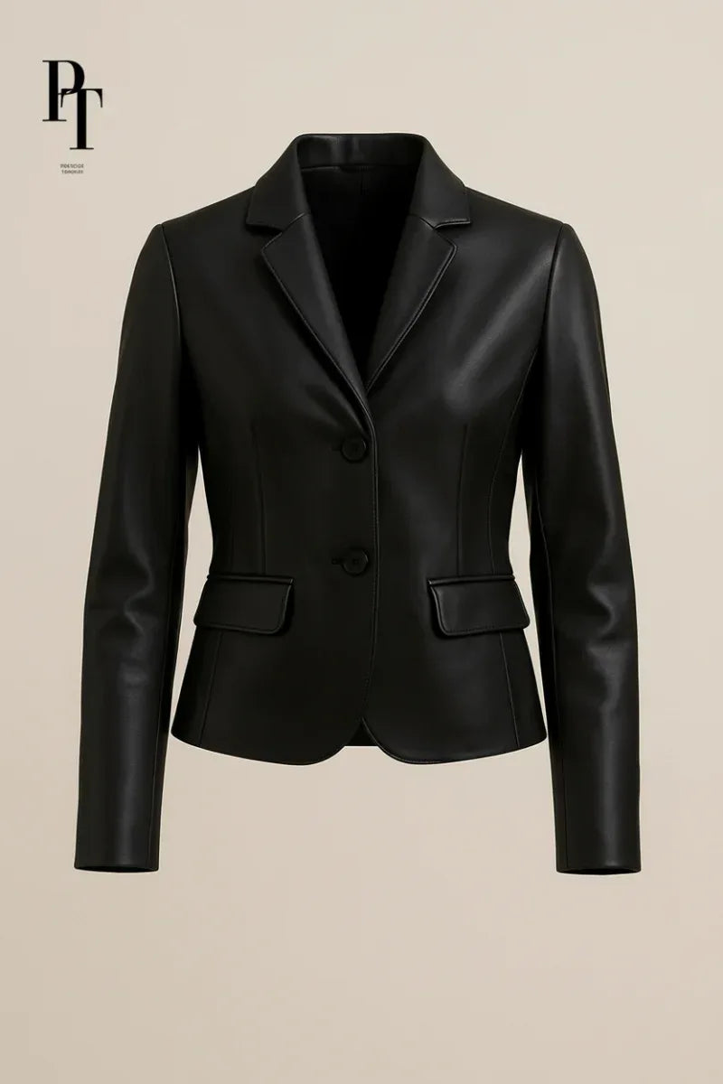 Prestige Tannery Equestrian Leather Jacket - Handmade Black Tailored Style with Premium Comfort - Allen-Fitness