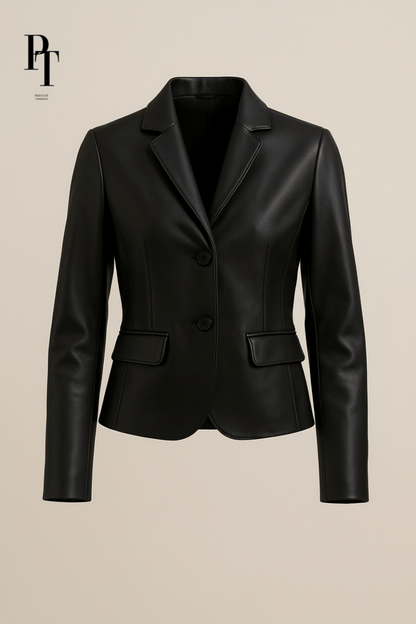 Prestige Tannery Equestrian Leather Jacket - Handmade Black Tailored Style with Premium Comfort - Allen - Fitness