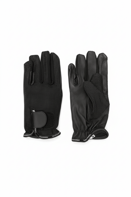 Prestige Tannery Equestrian Riding Gloves – Handcrafted Leather, Reinforced Grip & Ventilated Comfort - Allen - Fitness